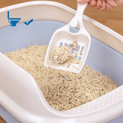 Arena Gatos Reciclable 2kg 5 litros WC